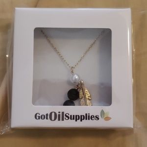 Essential oil necklace